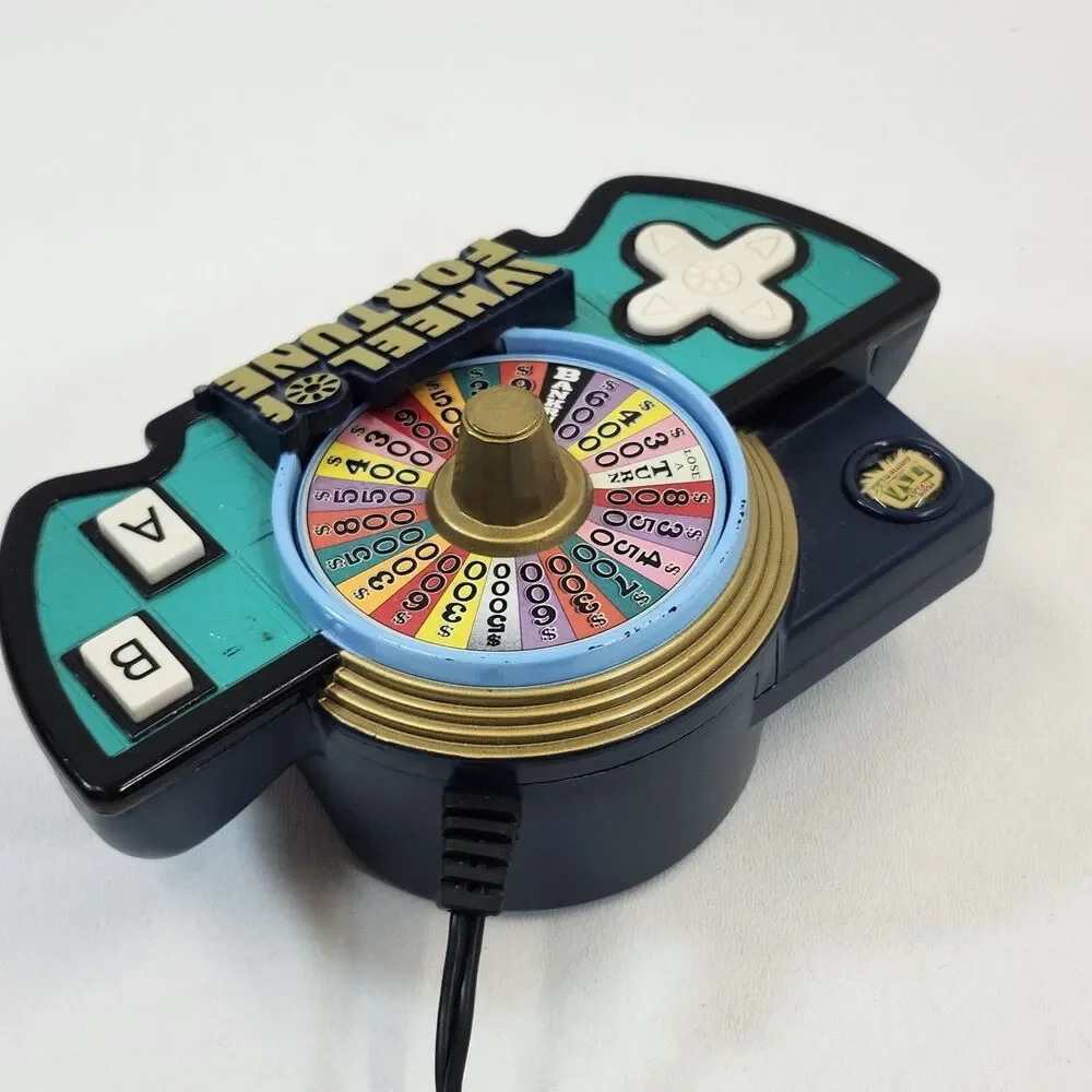 Jakks Wheel of Fortune Plug and Play TV Game Tested Vintage 2005 Console System
